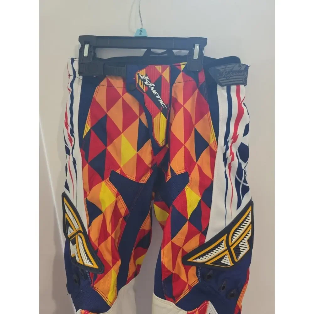 Fly Racing Kinetic Pants Motorcycle Dirt Bike Riding Gear Men’s 30 Multicolor